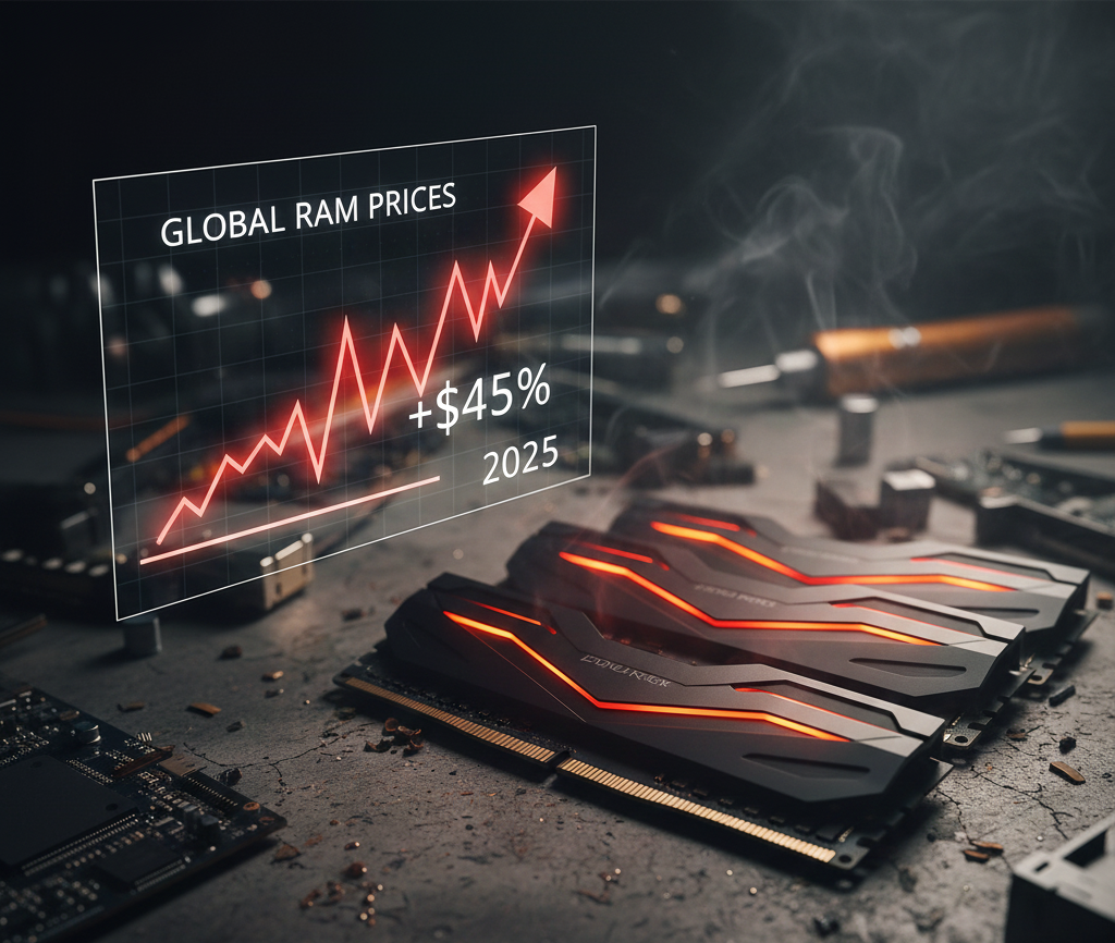 RAM prices hike affecting computer memory costs